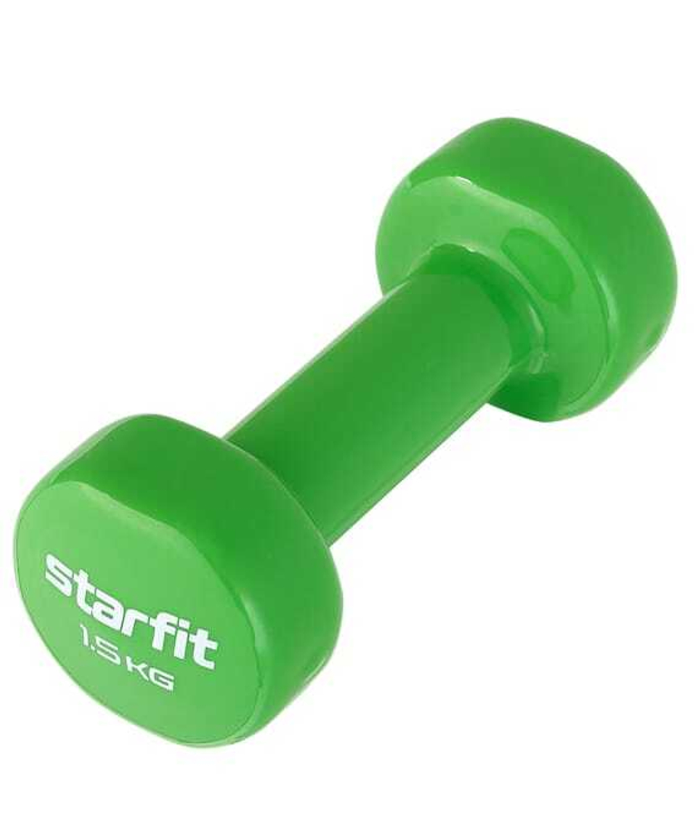 Гантель виниловая STARFIT DB-101 1500 гр