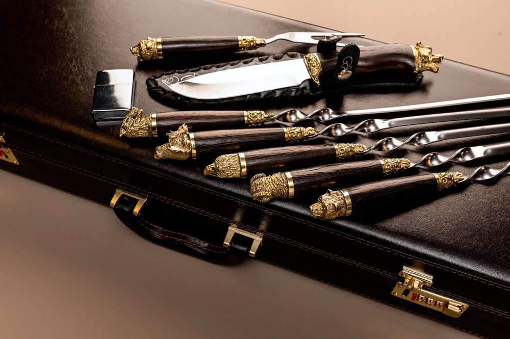 Подарочный набор для пикника в кейсе "Престиж №2"