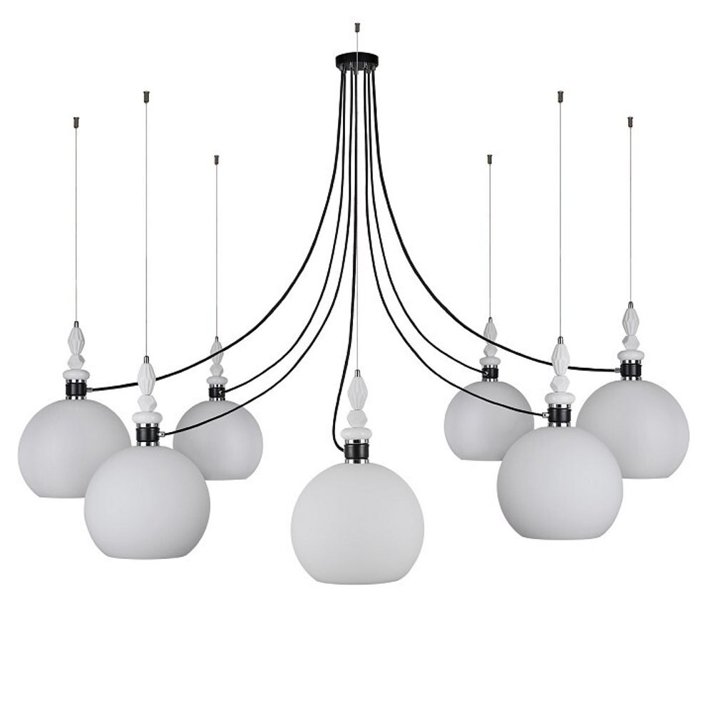 Подвесная люстра 33 идеи S37WH PND182.07.17CH.003BL-S37WH