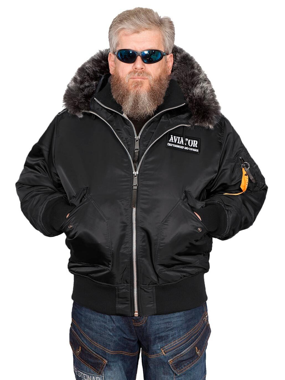 Куртка Аляска AVIATOR HD (черный - black)