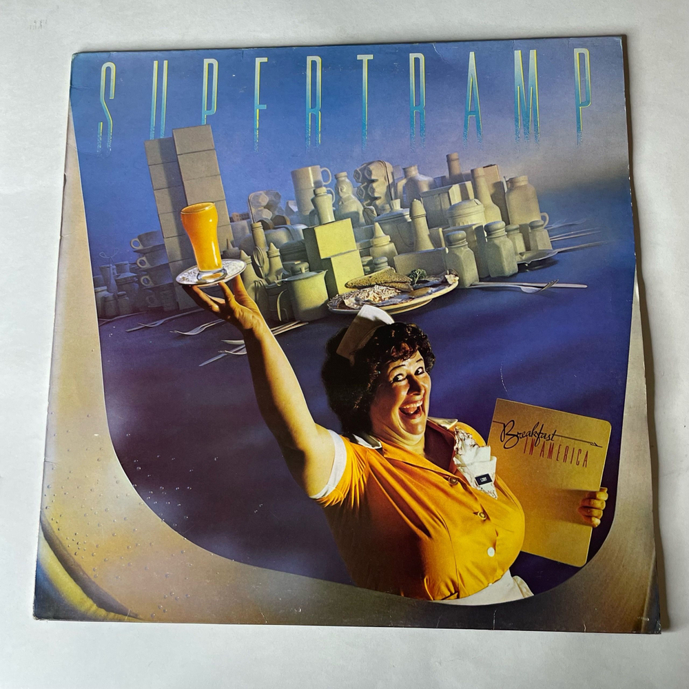 Винтажная виниловая пластинка LP Supertramp Breakfast In America (UK 1979) The Logical Song