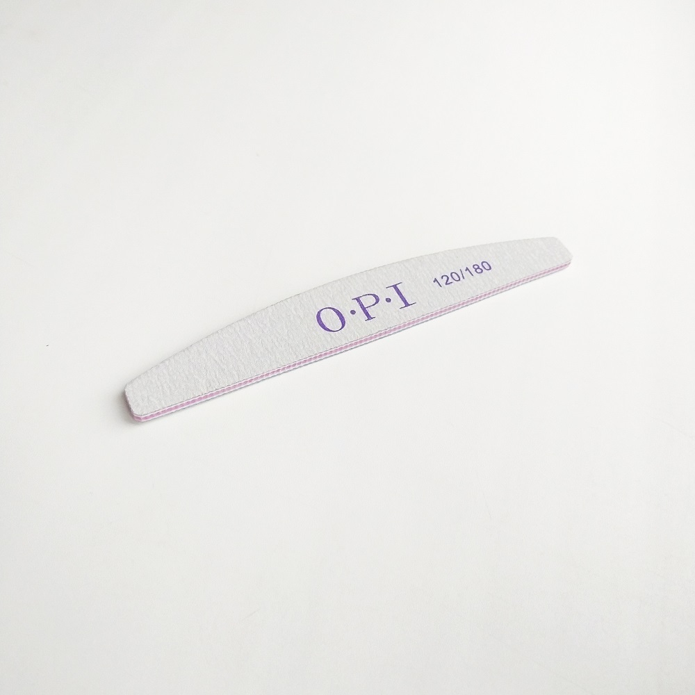 Пилка маникюрная OPI, полумесяц