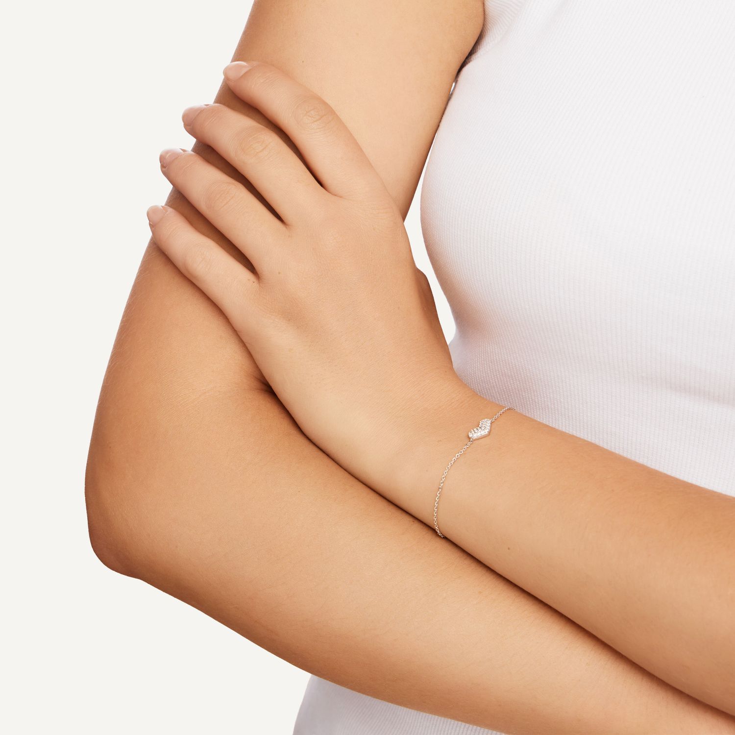 Браслет Crystal Heart Bracelet