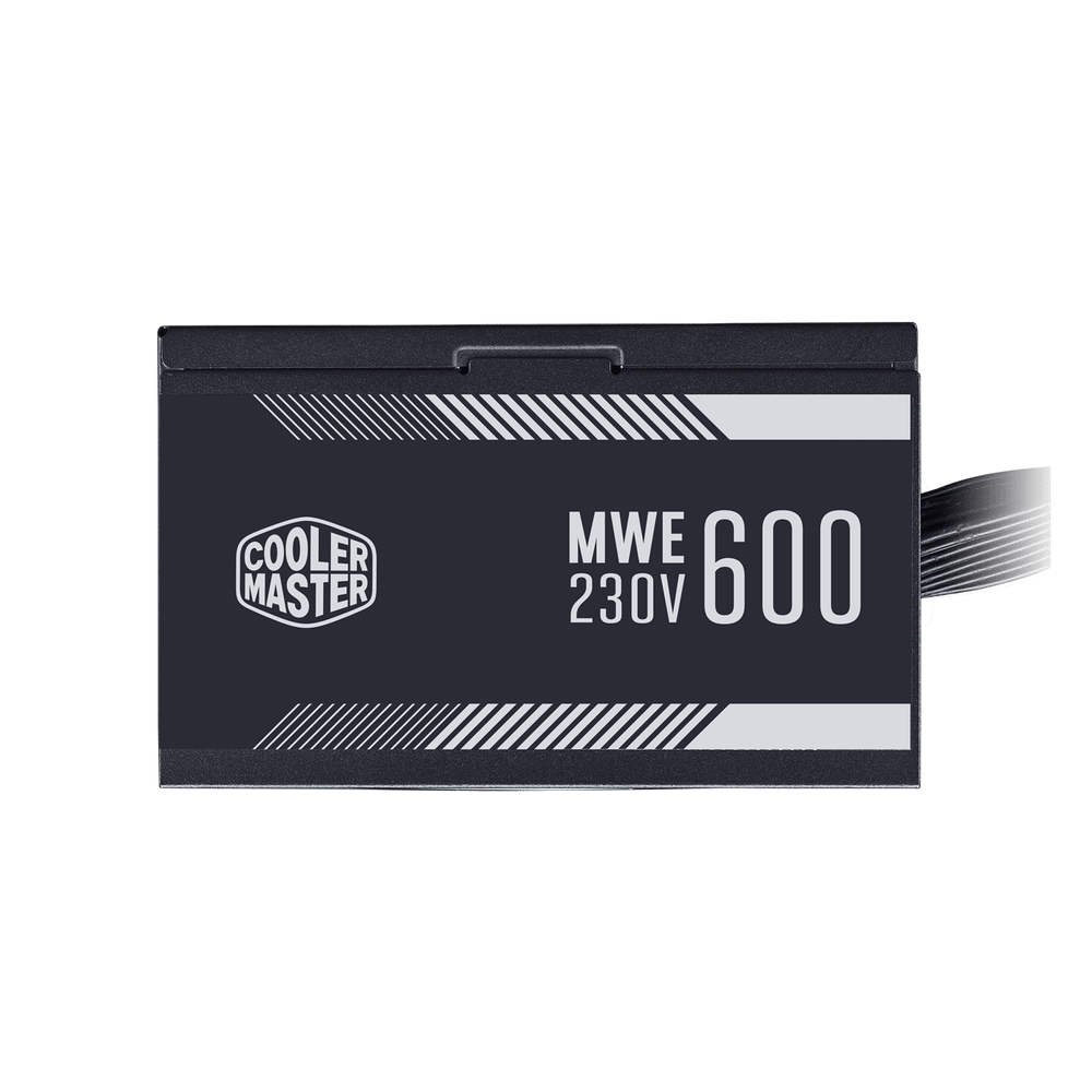 Блок питания CoolerMaster  600W, MWE 600 White V2, Non Modular, КПД 85%, Черный, MPE-6001-ACABW-EU