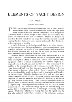 Elements of yacht design | Norman L. Skene