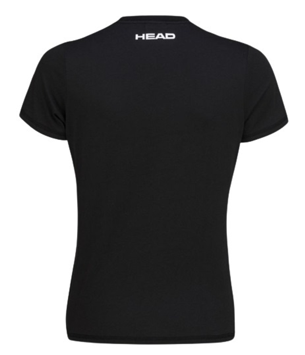 Женская теннисная футболка Head Padel SPW T-shirt W - black