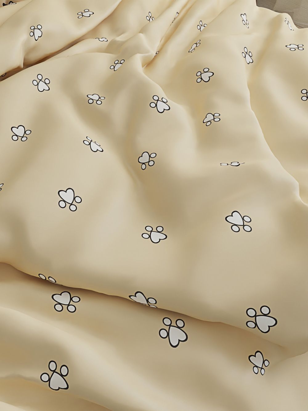 Простынь на резинке Сказка "Котики (компаньон)" 90х200 см, перкаль