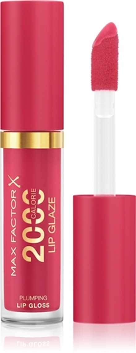 Max Factor 2000 Calorie Lip Glaze - Блеск для губ, придающий объем оттенок 030 First Sip, 4 ml