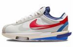 Кроссовки Sacai X Nike Cortez Sp "White And University Red"