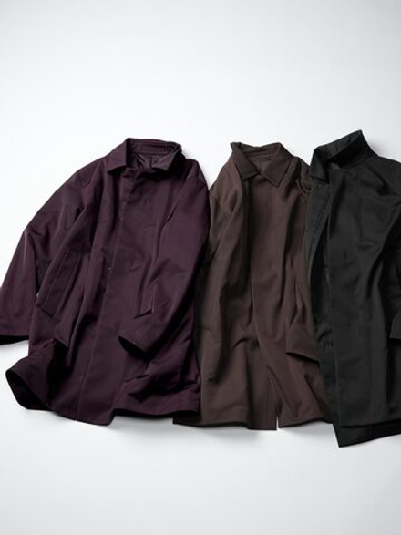 UNIQLO Полупальто PUFFERTECH, темно-коричневый