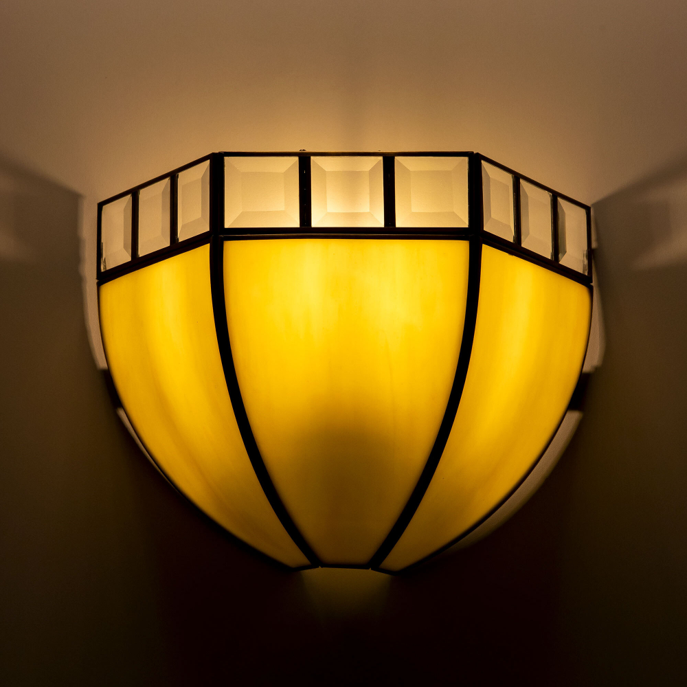 Citilux Шербург-1 CL440311 Бра витражное Бронза