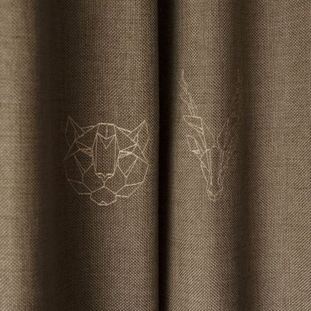 Шторы ЛУККА (арт. BL01-292-04) - (145х270)х2 см. - капучино