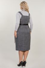 Сарафан 1286 цветная клетка Novita (Акция)