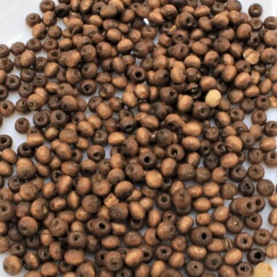 Бусины пришивные дерево, р. 3х4 мм