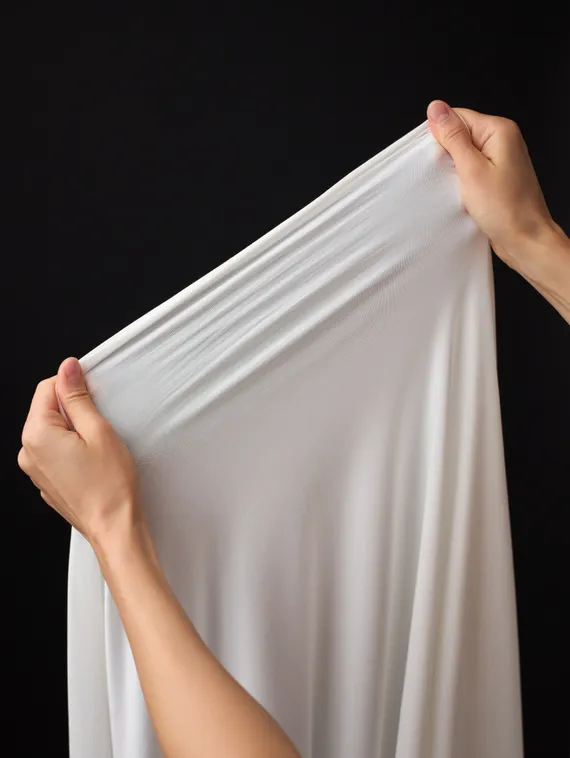 Модал, кулирная гладь, Турция, айвори 004