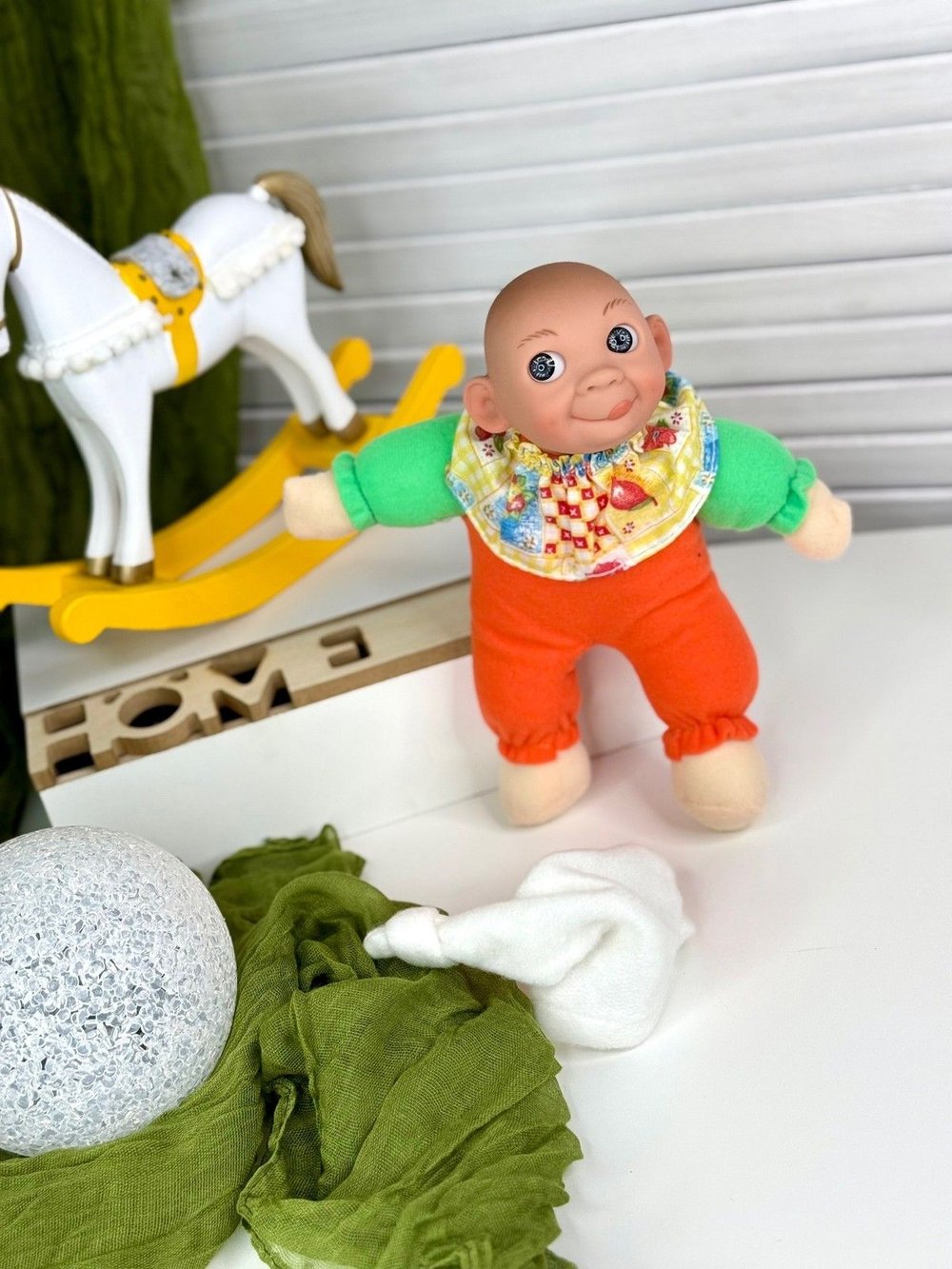 Кукла LAMAGIK мягконабивная 23см Caritas (304U2)