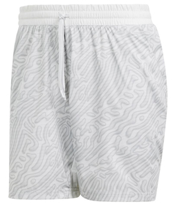 Мужские теннисные шорты Adidas Tennis Heat.Rdy Pro Printed Ergo 7' Short - серый