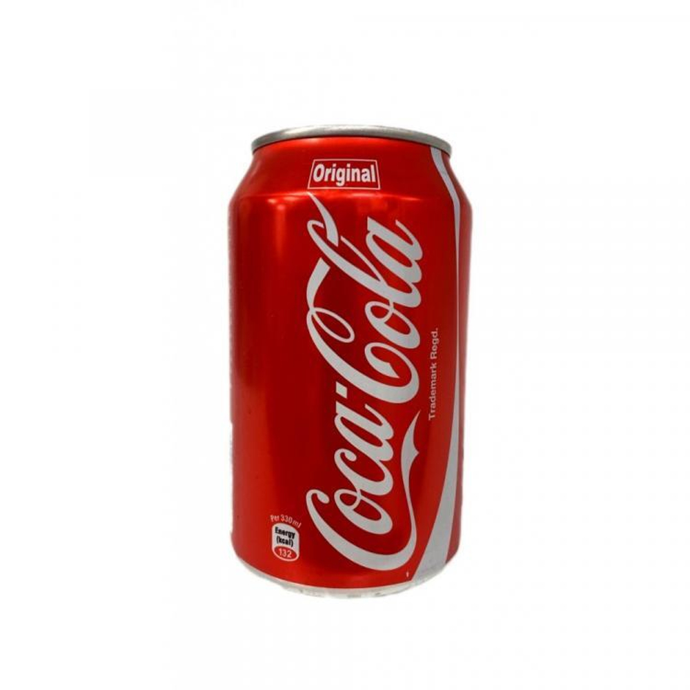 Газированный напиток Coca-Cola в ж/б, 0,3 л