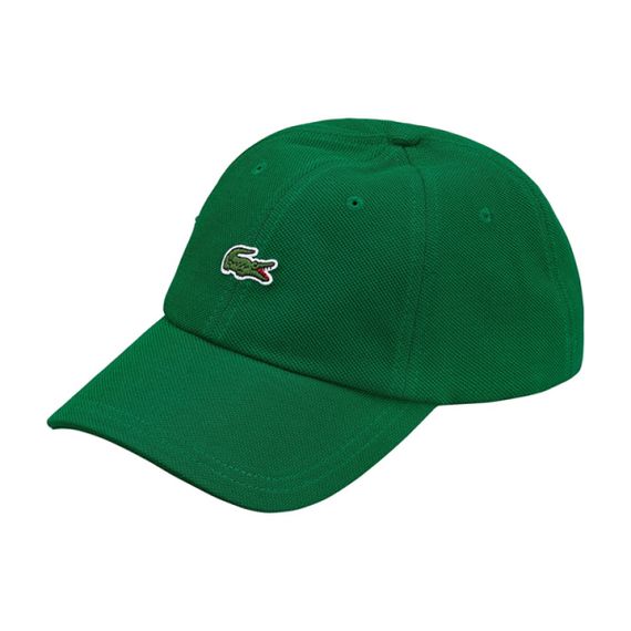 Supreme FW19 Week 5 x LACOSTE Pique 6-Panel logo