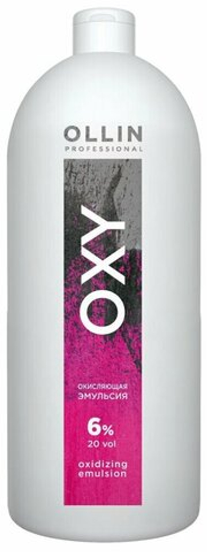 OLLIN OXY 6% 20vol. Окисляющая эмульсия 1000мл/ Oxidizing Emulsion