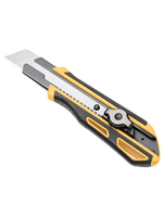 Нож канцелярский строительный с двойным фиксатором SDI 25 мм