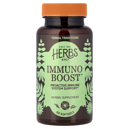 Herbs Etc., ImmunoBoost ™, 60 мягких таблеток