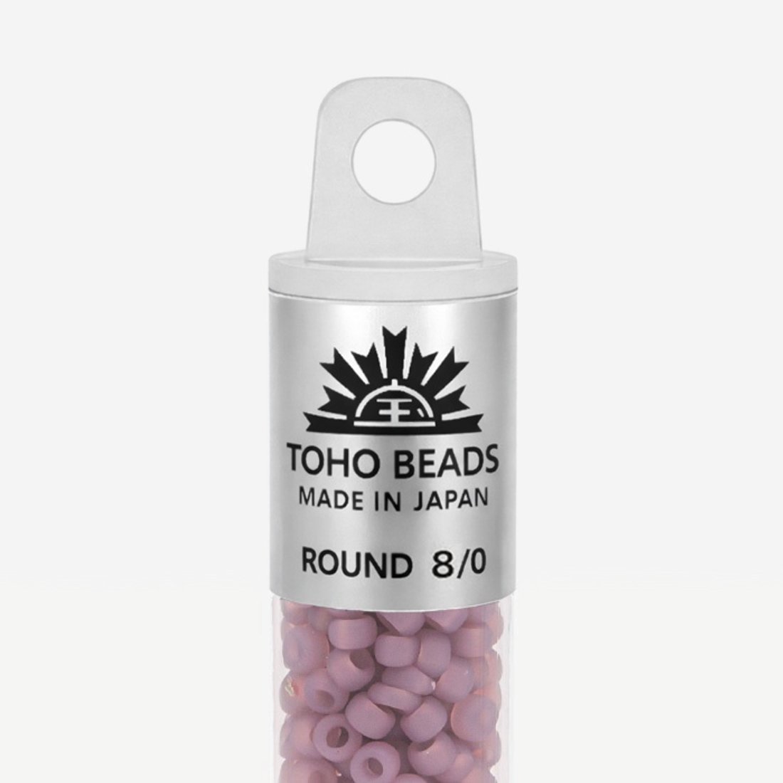 Японский бисер TOHO Round 8/0 (№151F), жемчужный матовый