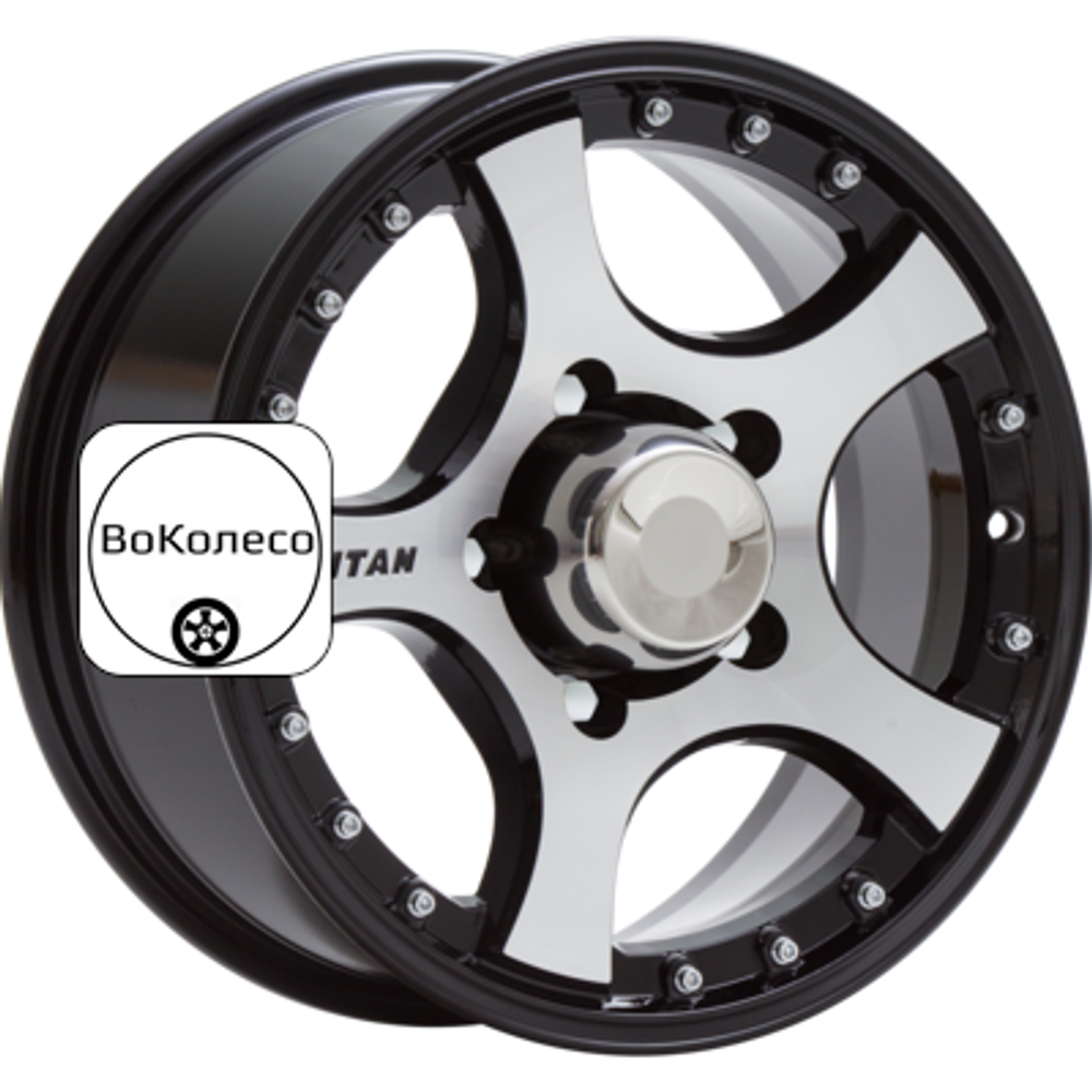 7x16/6x139,7 ET20 D109,7 Титан (КЛ139) Алмаз СКАД