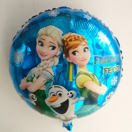 К 18" Круг Холодное сердце снеговики