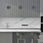 Рамка на 5 постов Slab (серебро матовый) W0052965