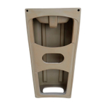 Раковина напольная AZARIO FRETTA SQUARE 440х380х835 отдельностоящая, прямоугольная, белый глянцевый (AZ-302)