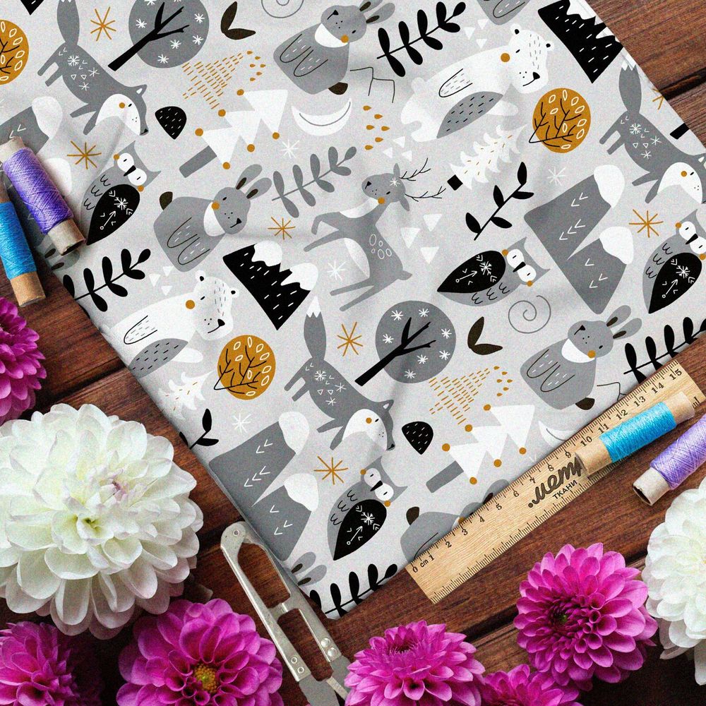 Ткань дюспо зимующие дикие животные