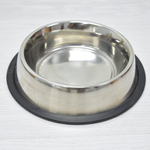 Миска 200мл 15,5см нерж с антискользящим дном