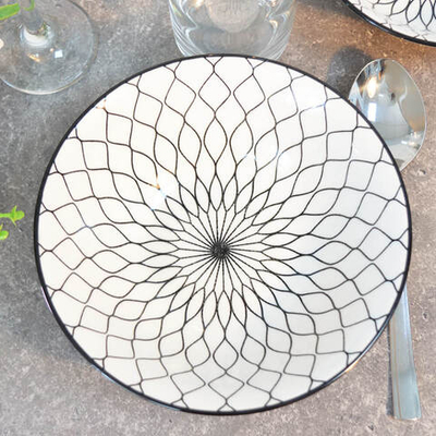 Миска суповая 600мл 18см Паутинка