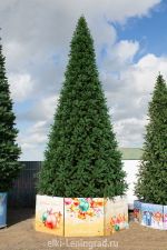 Большая елка «Европейская» (Литая+пвх) 3 м