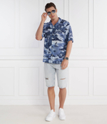 Рубашка HAWAIIAN CAMP Tommy Jeans - темно-синий(DM0DM18950)