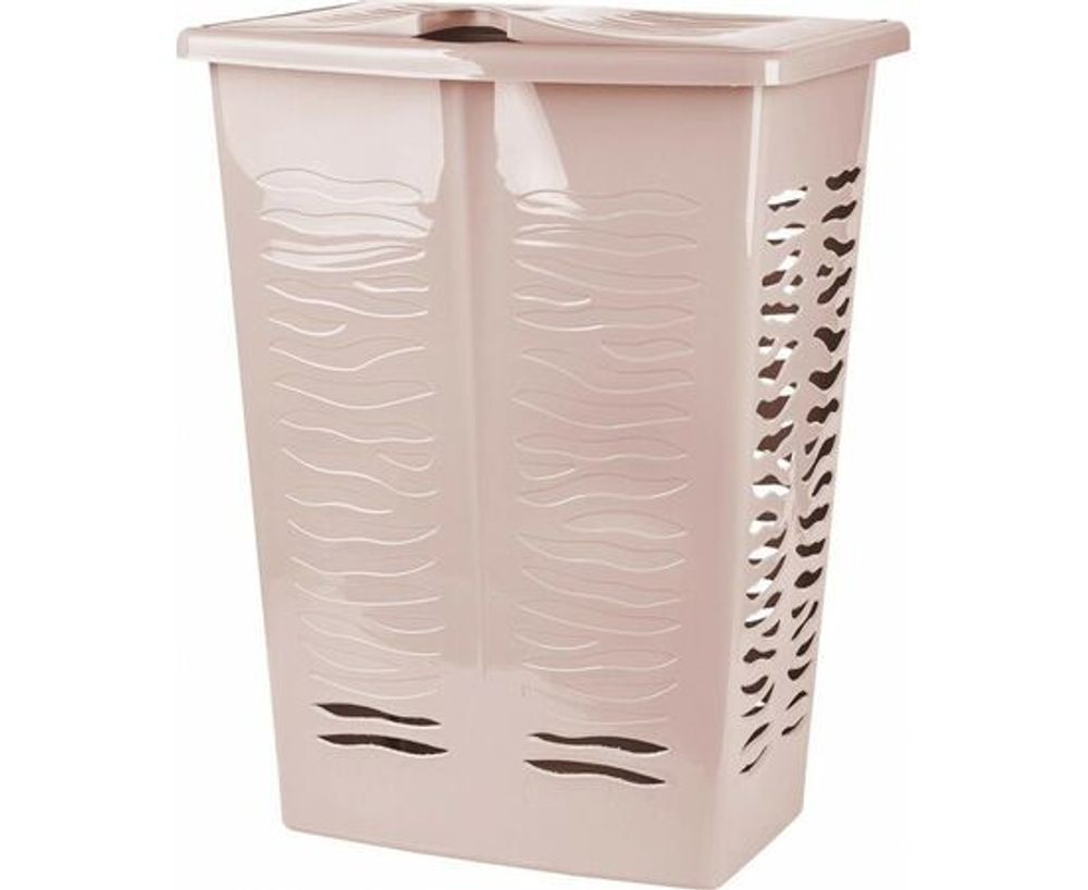 Корзина для белья Keeplex Regular 42л 39,8х29,9х53,7см белое облако