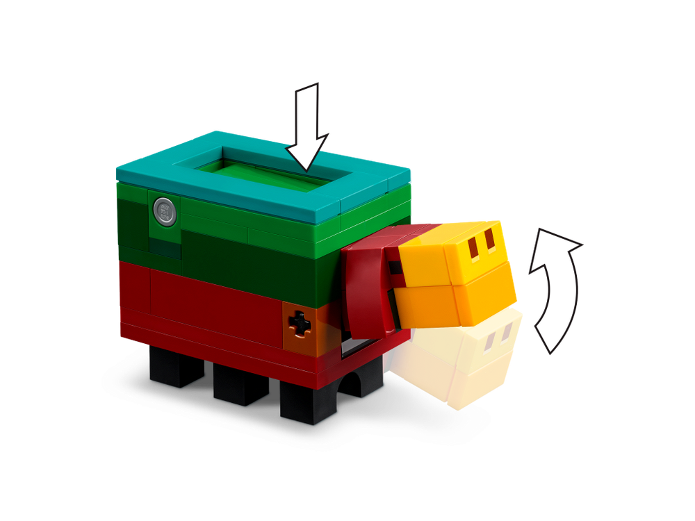 LEGO Minecraft 21260 «Сад цветущей вишни» — биом, постройки и мобы