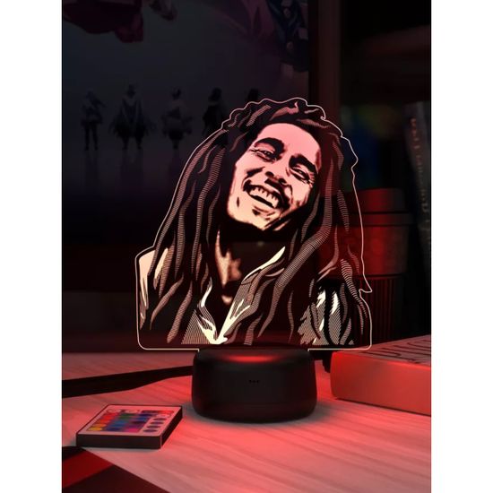 3D лампа Боб Марли