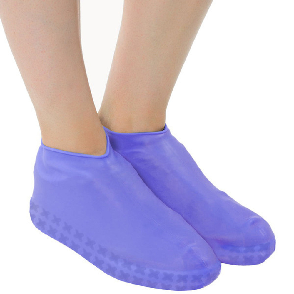 Чехлы на обувь от дождя и грязи «Прогулка» р-р M (35-39) из силикона