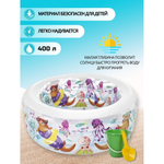 Бассейн надувной Intex, 152х56 см, Аквариум, 58480NP, 400 л, ремкомп