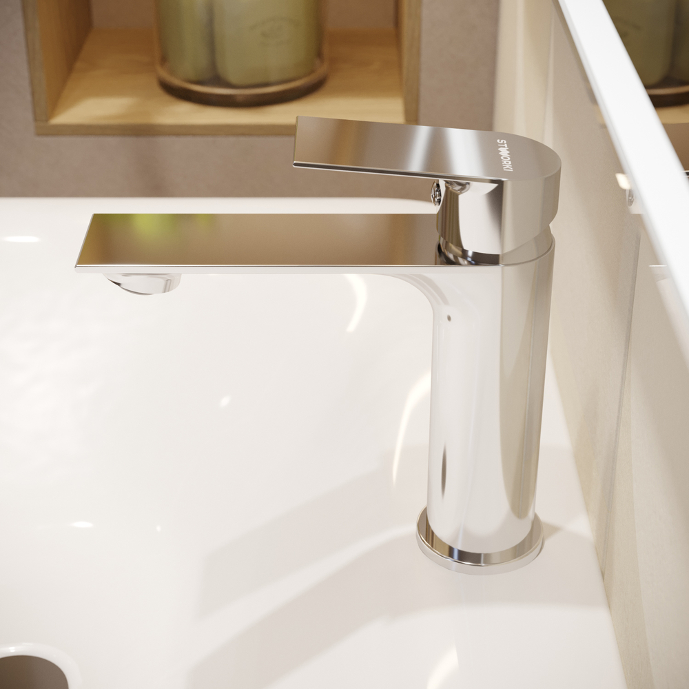 Смеситель для раковины STWORKI Рандерс S19010CR хром