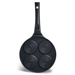 СКОВОРОДА AGNESS "ЗИМНЯЯ ЗАБАВА" ДЛЯ ОЛАДИЙ С АНТИПРИГАР.ПОКРЫТИЕМ ДИАМЕТР=21.5 СМ.