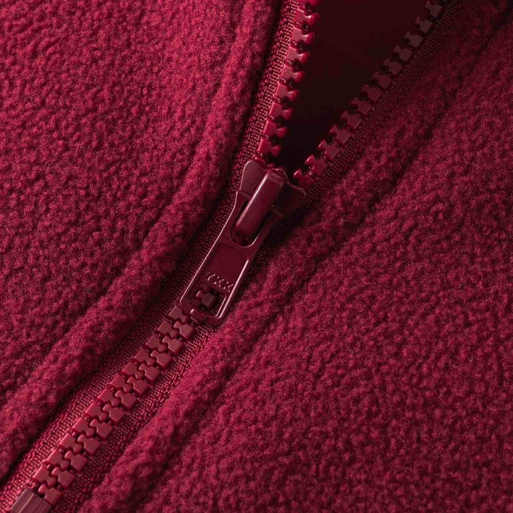 Толстовка Ymkashix Turbo fleece бордовая / темно-зеленая