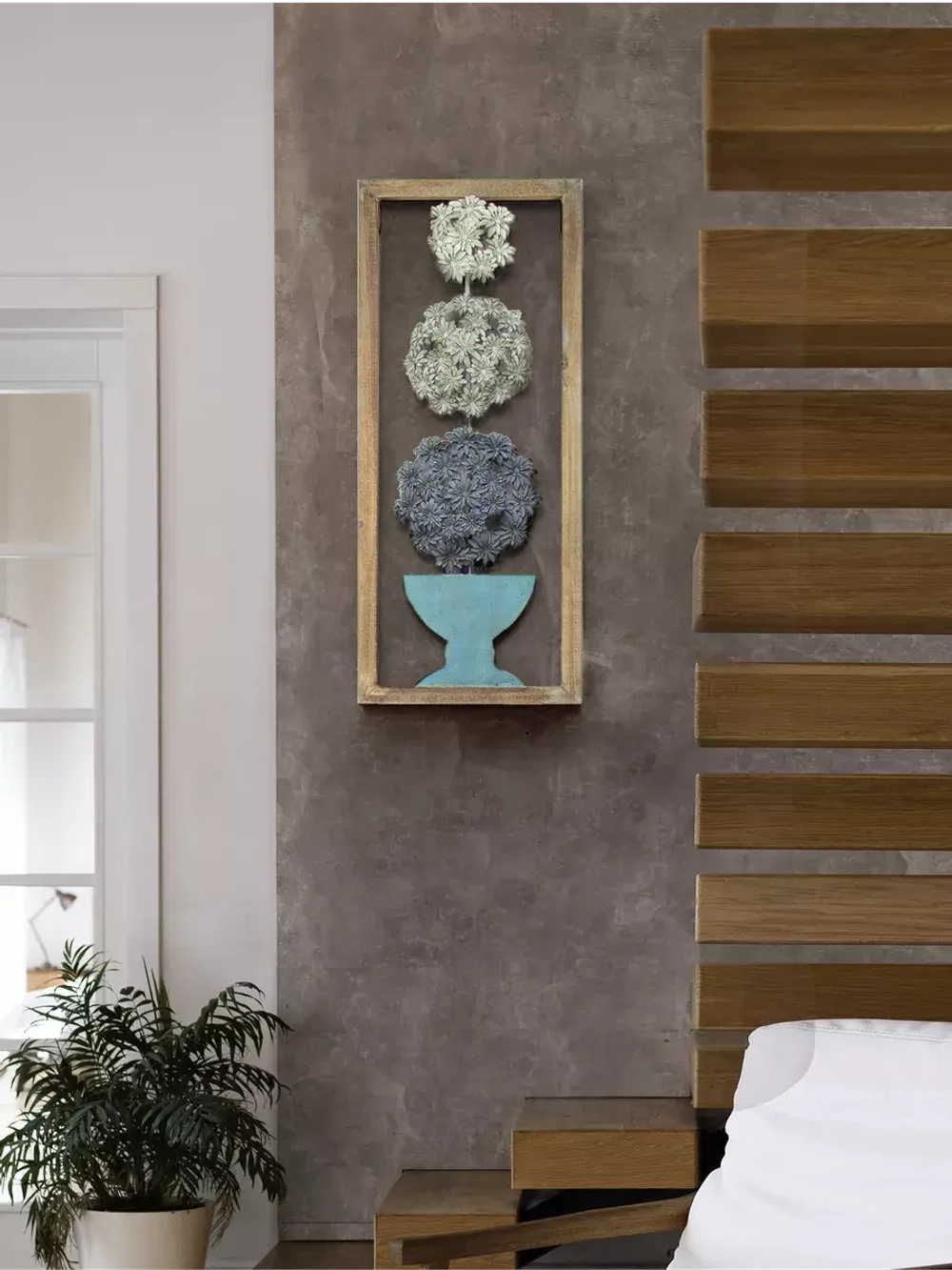 Панно на стену для интерьера 81х33 см