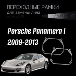 Переходные рамки для замены линз на Porsche Panamera I 2009-2013 Variox intellect первая