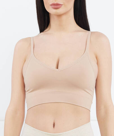 Бюстгальтер Ecocare Everyday Shaping Longline Bralette Spanx - бежевый(30064R)