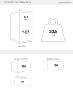 Стол пластиковый Siesta Contract Max Table Ø90, черный