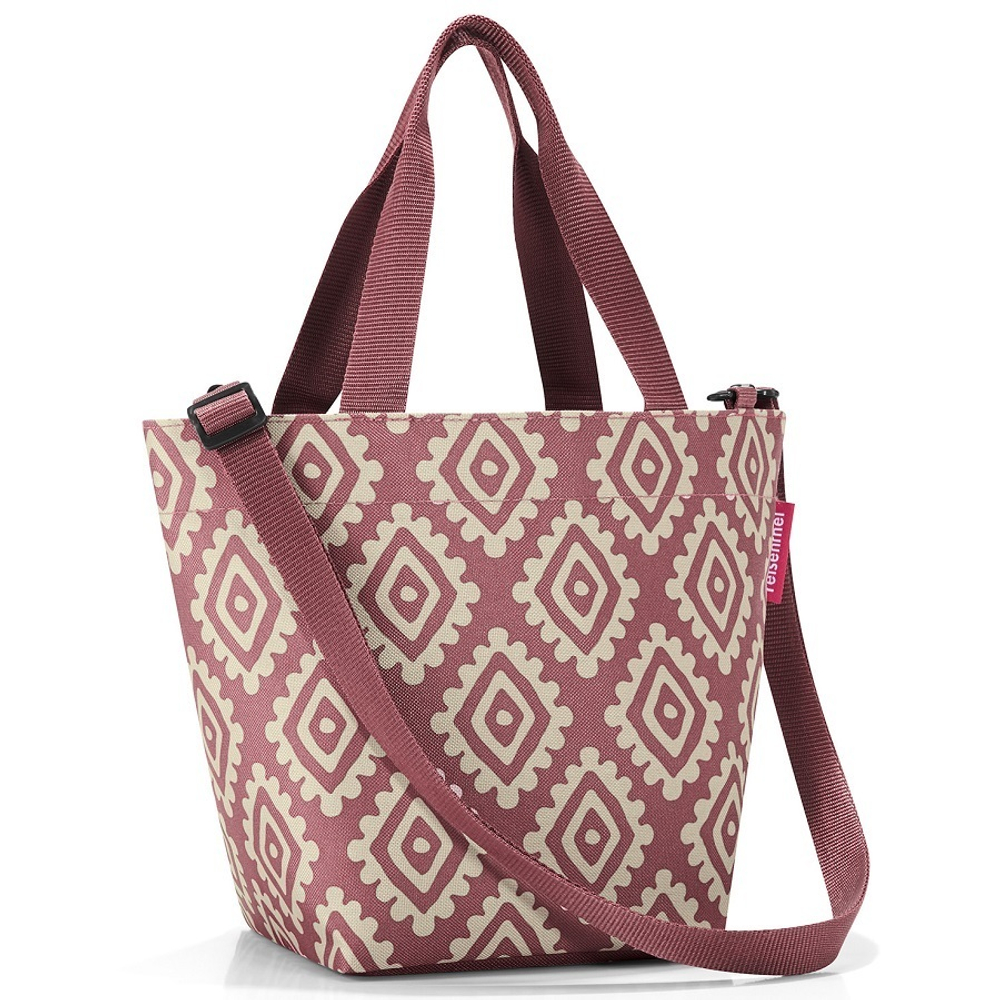 Сумка shopper xs diamonds rouge