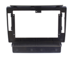 Комплект рамки с разъёмами 10" Toyota Alphard H20, Vellfire 2008-2014 (с JBL, без камер)накладка черная - Car-Smart 9536-10F2B
